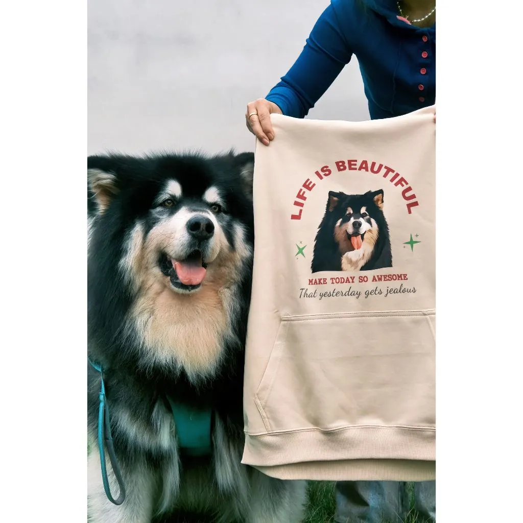 Paw&Co. 寵物照片客製圓領衛衣帽T｜單圖／多圖