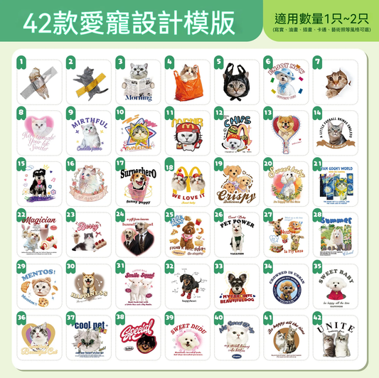Paw&Co. 寵物客製油畫風包包